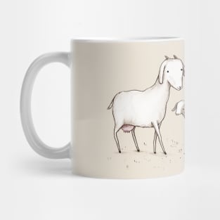 Wild Goat Family Mug